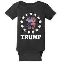 45 47 Trump Baby Bodysuit