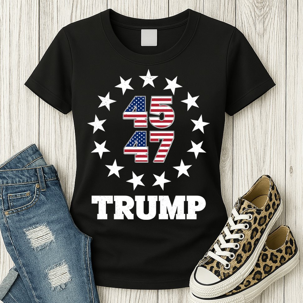 45 47 Trump Womens T-Shirt