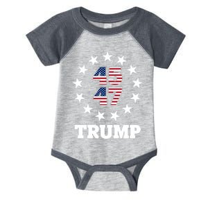 45 47 Trump Infant Baby Jersey Bodysuit