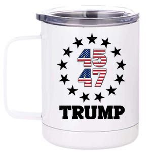 45 47 Trump 12 oz Stainless Steel Tumbler Cup