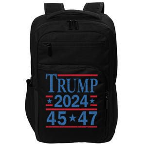 45 47 Trump 2024 American Flag Vote Trump Impact Tech Backpack