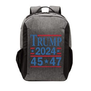 45 47 Trump 2024 American Flag Vote Trump Vector Backpack