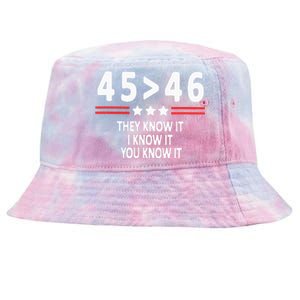 45 46 They Know It I Know It You Know It Tie-Dyed Bucket Hat