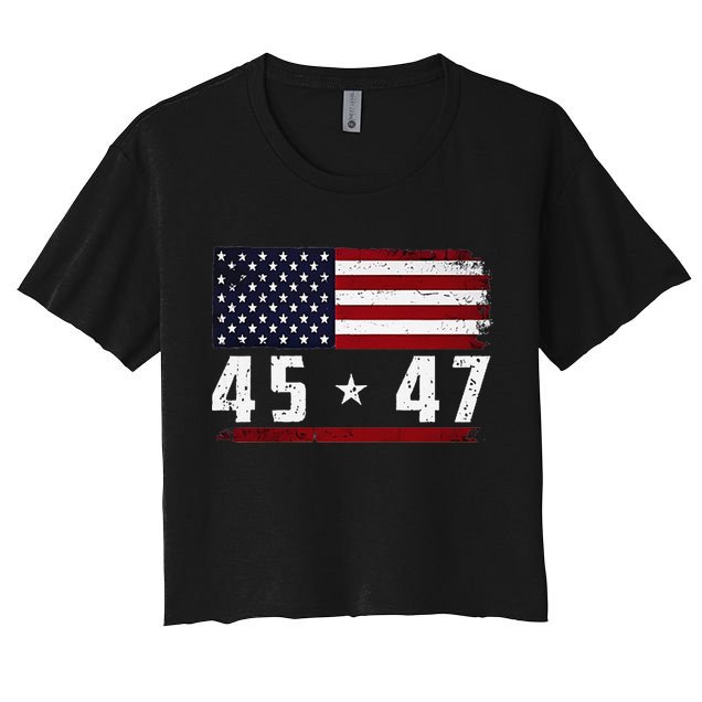 45 47 Trumpt Gift Women's Crop Top Tee