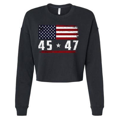 45 47 Trumpt Gift Cropped Pullover Crew