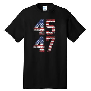 45 47 Trump 2024 Tall T-Shirt