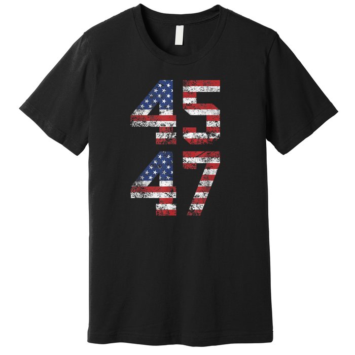 45 47 Trump 2024 Premium T-Shirt