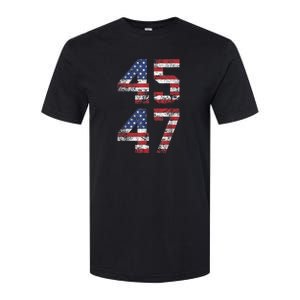 45 47 Trump 2024 Softstyle CVC T-Shirt