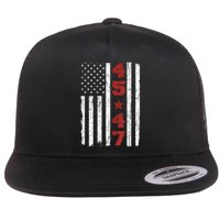 45 47 Trump Vintage Usa Flag President Election Politic Flatbill Hat