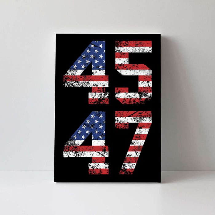 45 47 Trump 2024 Canvas