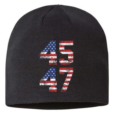 45 47 Trump 2024 Sustainable Beanie