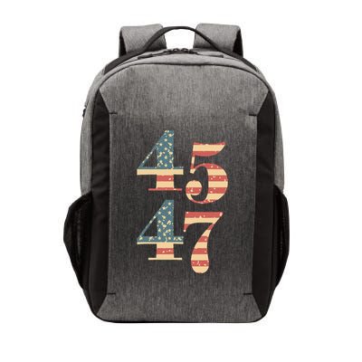 45 47 Trump 2024 Vintage Flag Support Trump 45 47 Wo Vector Backpack