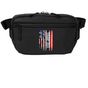 45 47 Trump 2024 American Flag Crossbody Pack