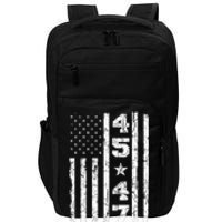 45 47 Trump Vintage Usa Flag 2024 President Election Politic Impact Tech Backpack