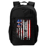 45 47 Trump 2024 American Flag Daily Commute Backpack