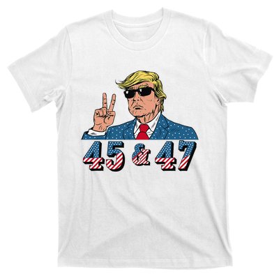 45 47 Trump Vote Elect Won T-Shirt