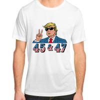 45 47 Trump Vote Elect Won Adult ChromaSoft Performance T-Shirt