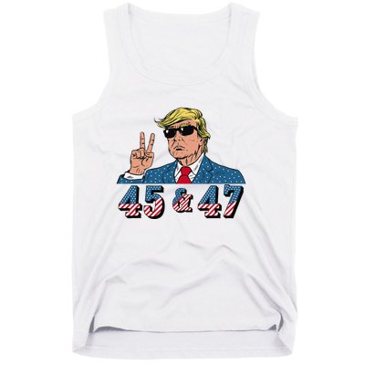 45 47 Trump Vote Elect Won Tank Top