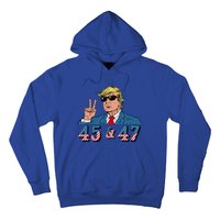 45 47 Trump Vote Elect Won Hoodie