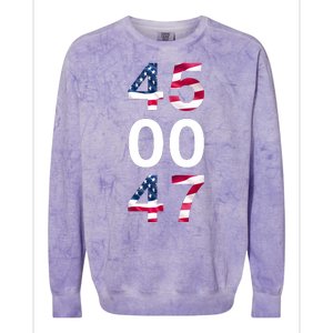 45 47 Trump Colorblast Crewneck Sweatshirt