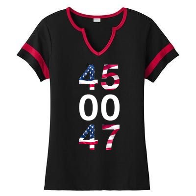 45 47 Trump Ladies Halftime Notch Neck Tee