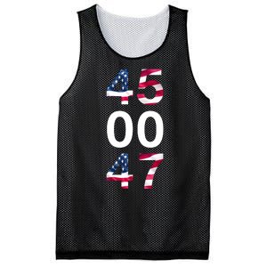 45 47 Trump Mesh Reversible Basketball Jersey Tank