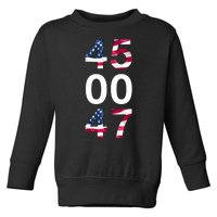 45 47 Trump Toddler Sweatshirt