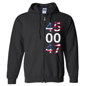 45 47 Trump Full Zip Hoodie