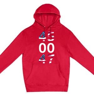 45 47 Trump Premium Pullover Hoodie