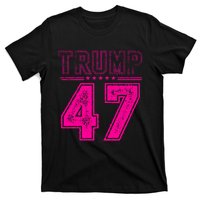 45 47 Trump Vintage American Flag Trump 2024 T-Shirt