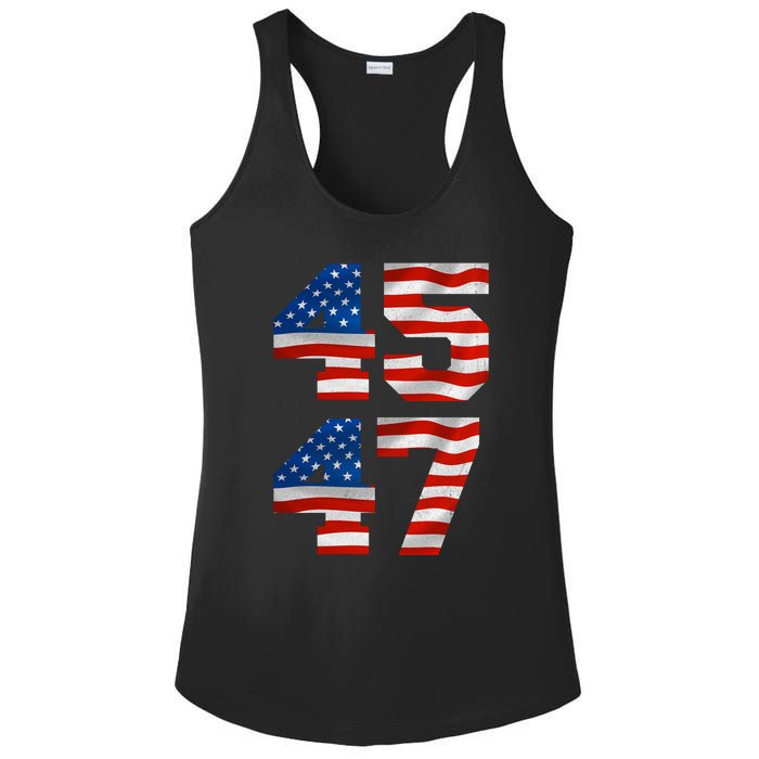 45 47 Trump 2024 Ladies PosiCharge Competitor Racerback Tank