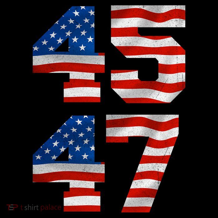 45 47 Trump 2024 Poster