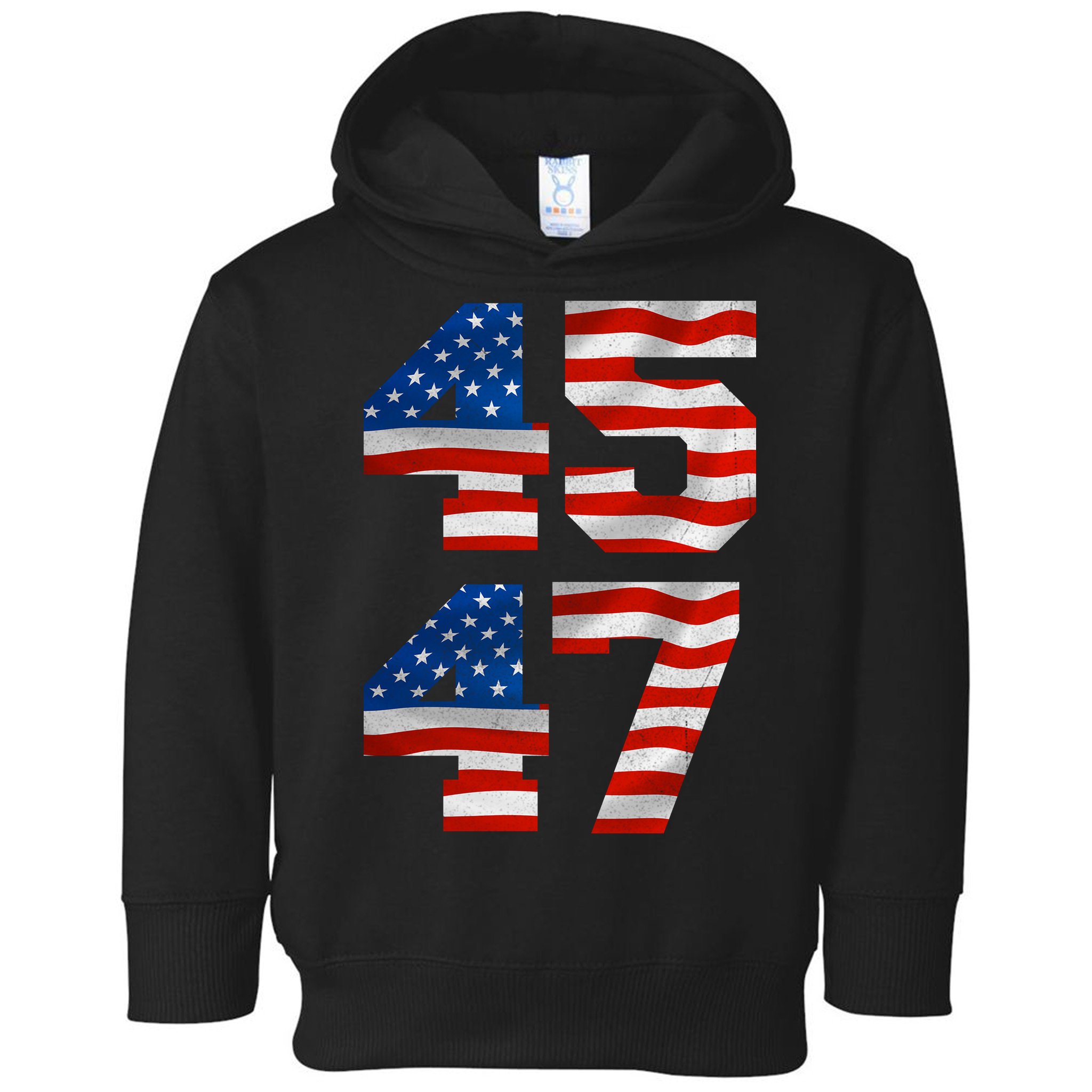 45 47 Trump 2024 Toddler Hoodie