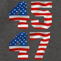 45 47 Trump 2024 Vector Backpack