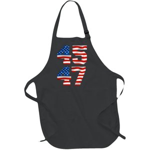 45 47 Trump 2024 Full-Length Apron With Pockets