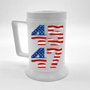 45 47 Trump 2024 Beer Stein