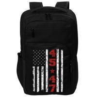 45 47 Trump Vintage Usa Flag 2024 President Election Politic Impact Tech Backpack