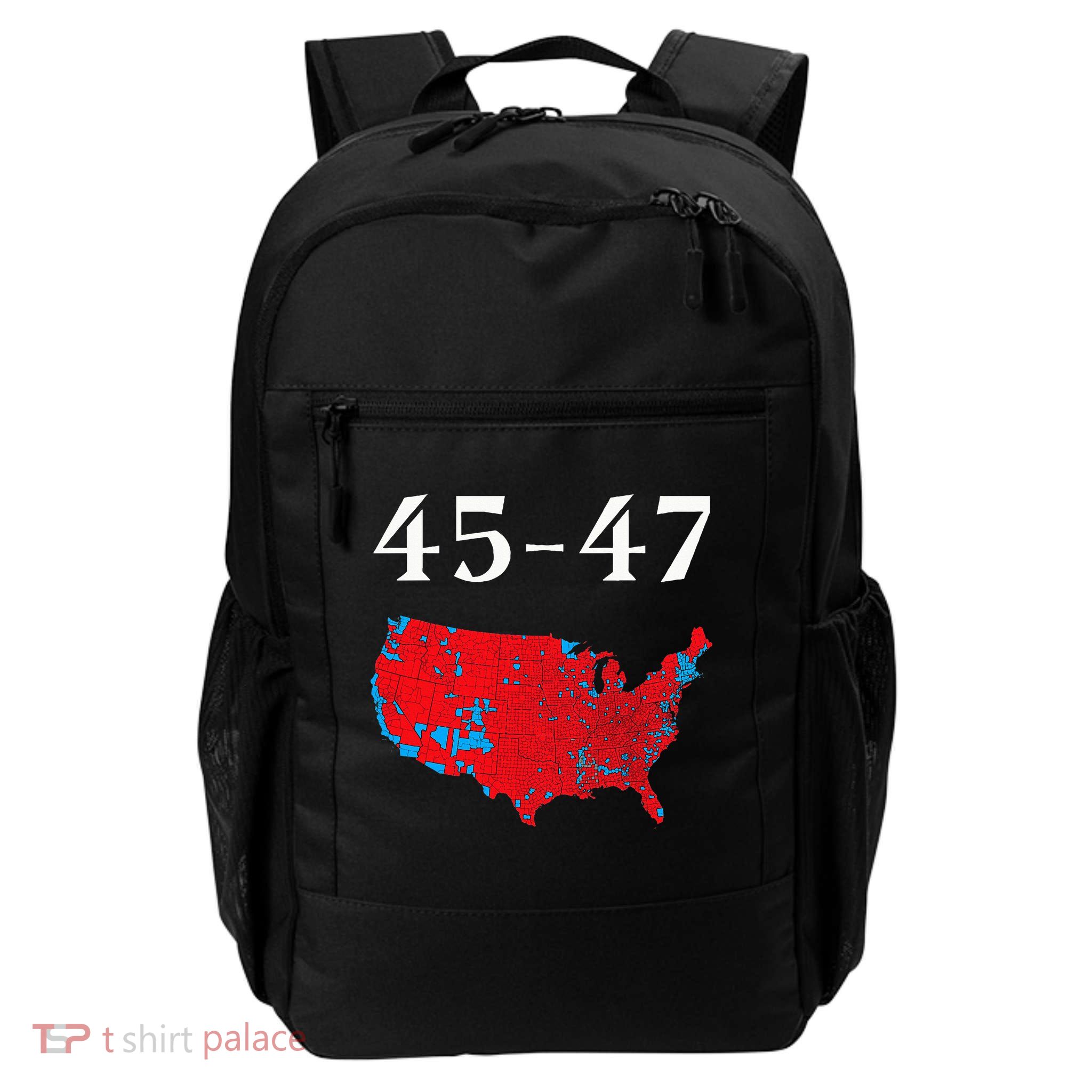 45 47 Trump Election Map 2024 Daily Commute Backpack