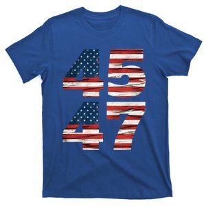 45 47 Trump Is My President American Flag T-Shirt