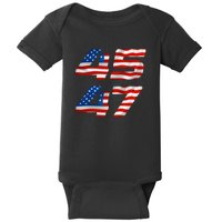 45 47 Trump 2024 Baby Bodysuit