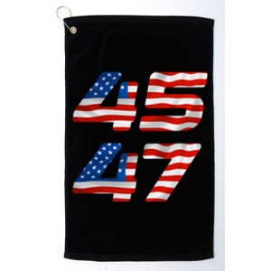 45 47 Trump 2024 Platinum Collection Golf Towel