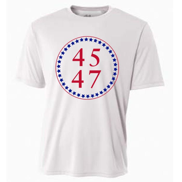 45 47 Trump Victory Cooling Performance Crew T-Shirt