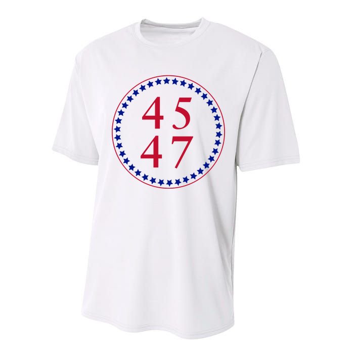 45 47 Trump Victory Performance Sprint T-Shirt