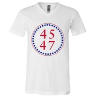 45 47 Trump Victory V-Neck T-Shirt