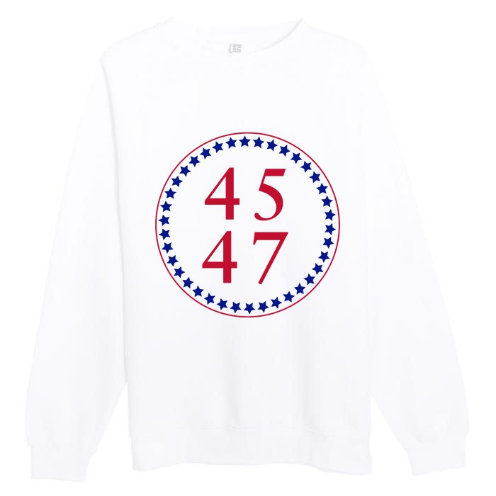 45 47 Trump Victory Premium Crewneck Sweatshirt