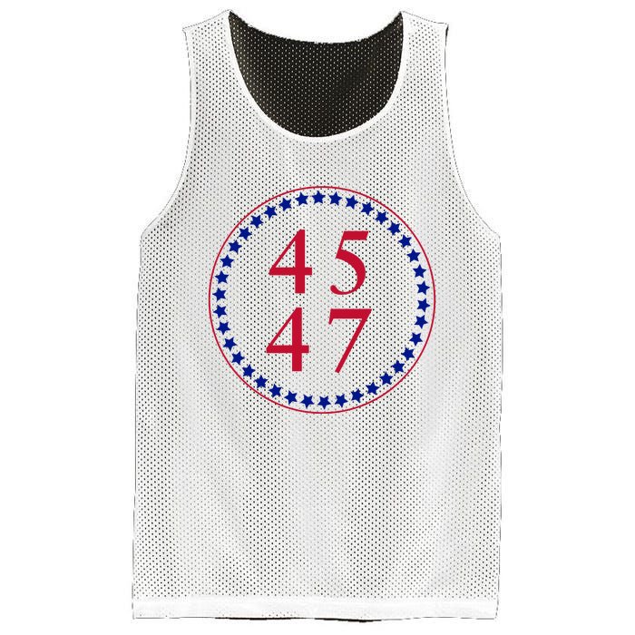 45 47 Trump Victory Mesh Reversible Basketball Jersey Tank