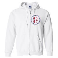 45 47 Trump Victory Full Zip Hoodie