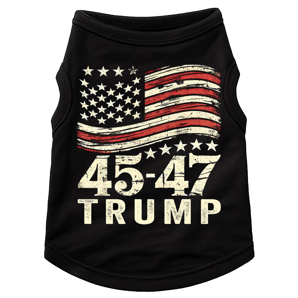 45 47 Usa Flag Trump Inauguration Day 2025 Doggie Tank