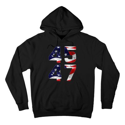 45 47 Usa Flag Hoodie