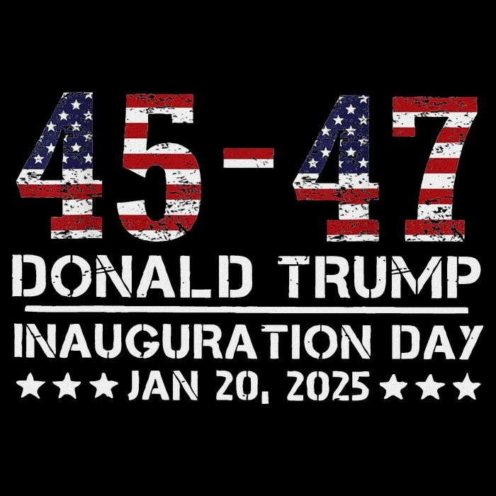 45 47 Usa Flag Trump Inauguration Day 2025 Vance 2028 Cooling Performance Crew T-Shirt